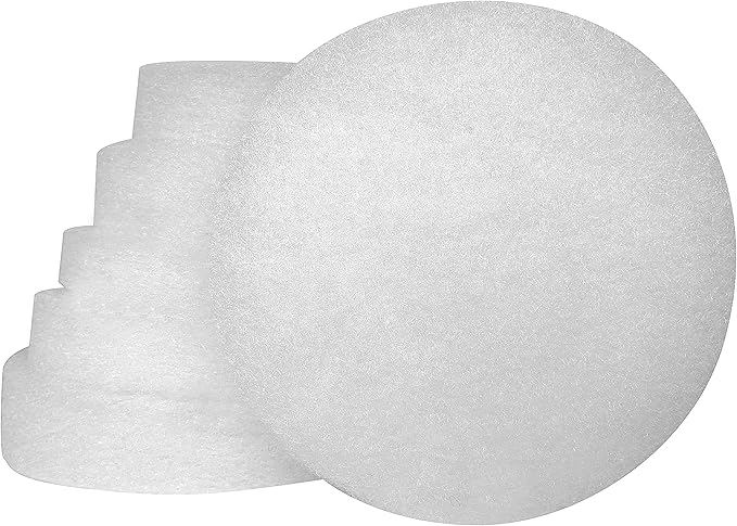 SHIGATSU Fine Filter Pads for Eheim Classic 250 2213 (6pcs)