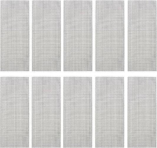Beaupretty 10pcs Aquatic Planting Mesh Moss Fixed Net Stainless Steel Net Aquatic Moss Mesh Fish Tank Accessory Aquarium Grass Fixed Fish Tank Plant Plant Aquarium s