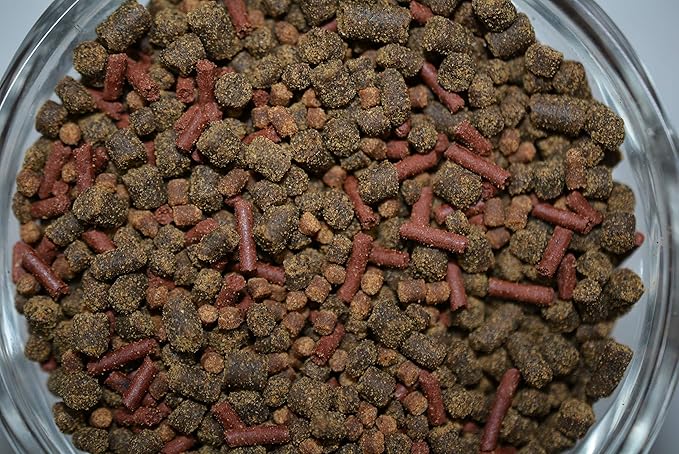 Axolotl Food Mix, Soft BITS & Mini Sticks,Bloodworm,Earthworm,Krill,A284 (16oz - 1 LB.)