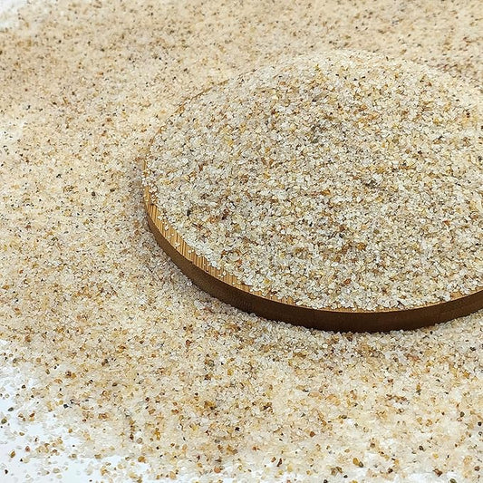 FANTIAN 20 lbs Aquarium Silica Sand. 0.4-0.8 mm Mini Gravel Substrate for Fish Tank, Plants Potted, Fire Pits, Candle, Vase Filler and Crafts