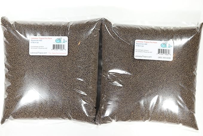 Tilapia Pro Pack 400 Tilapia Food - 12 Pounds 8 Ounces