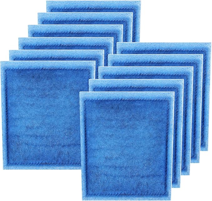12 Pack Rite-Size C Aquarium Filter Replacement Cartridge Compatiable with Marineland Penguin PRO Power Filters 275/375 & Original Penguin Power Filters 200/350
