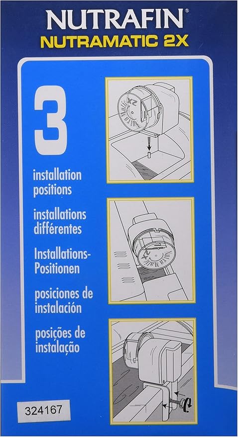 Nutrafin Nutramatic 2X Fish Food Feeder