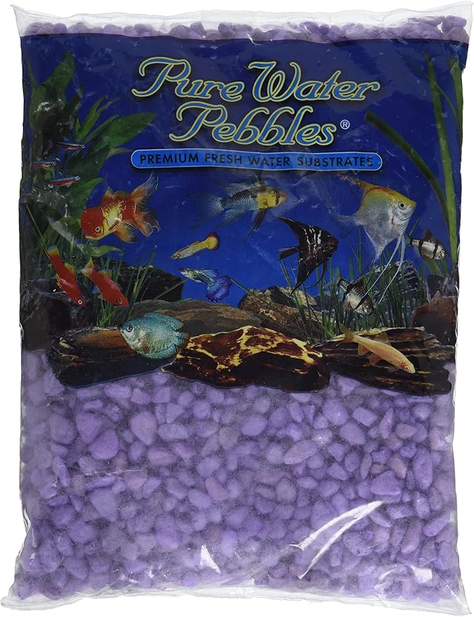 Worldwide Imports AWW70435 Frosted Gravel, 5-Pound, Purple Frost