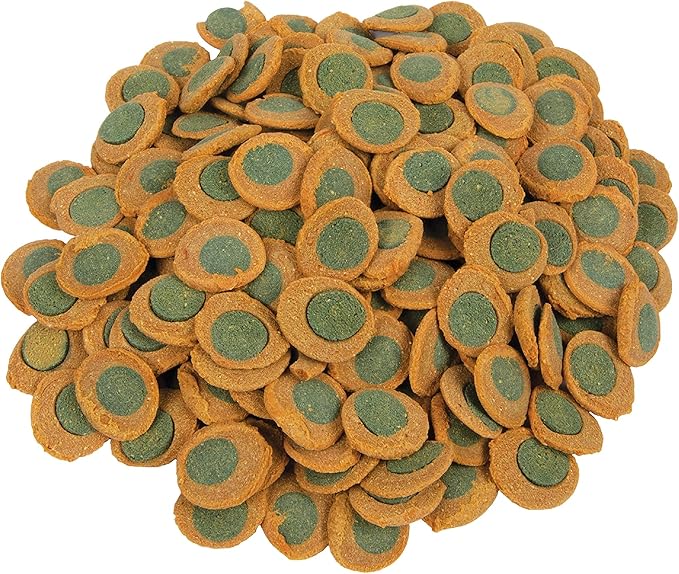 Tetra PRO PlecoWafers, Nutritionally Balanced Vegetarian Fish Food for Bottom Feeders, Concentrated Algae Center5.29 Ounces (Pack of 2)