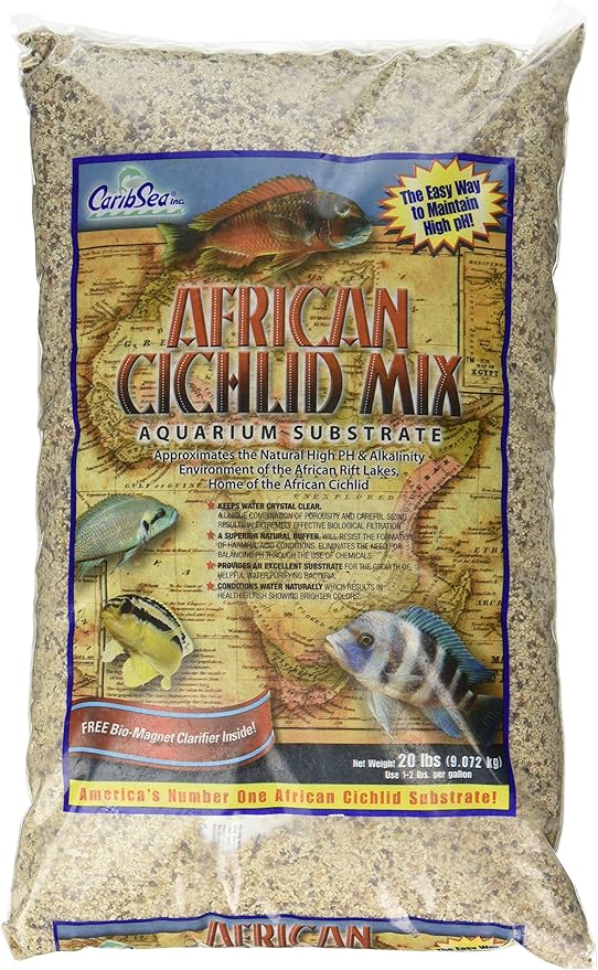 Carib Sea ACS00223 African Ivory Coast Sand for Aquarium, 20-Pound