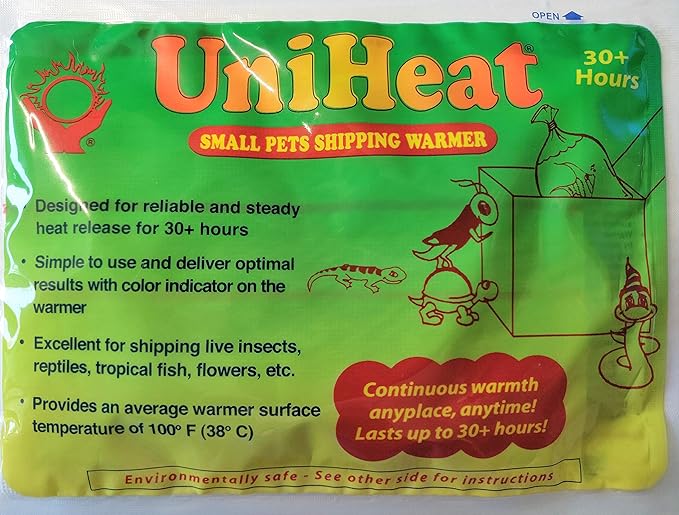 Uniheat Shipping Warmers, The Countdown: Four 40 Hour, Three 30 Hour, & Two 20 Hour of Heat Packs - 9 Total Packs