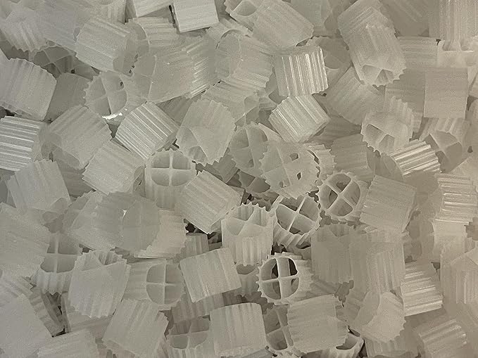 Filter Moving Bed Biofilm Reactor (MBBR) for Aquaponics,Aquaculture,Hydroponics - Ponds - Aquariums by Wholesale Koi Farm,(6 Gallons,Weight 6 lbs)