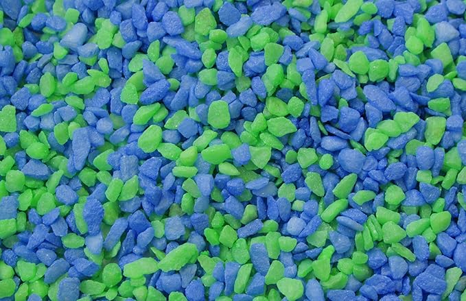 Monster Pet Supplies Pettex Roman Gravel Aquarium Gravel (4.4lb) (Aqua Blend)