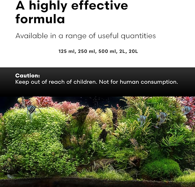 Brightwell Aquatics Florin-Fe Iron Supplement for Planted Aquariums – Dual-Action Iron Source for Plant Growth, Chlorophyll & Vibrant Foliage – Daily Dosing, 20L