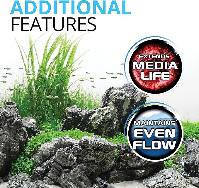 Fluval Pre-Filter Media, Mechanical Filter Media for Aquariums, Ceramic Rings, 26.45 OZ