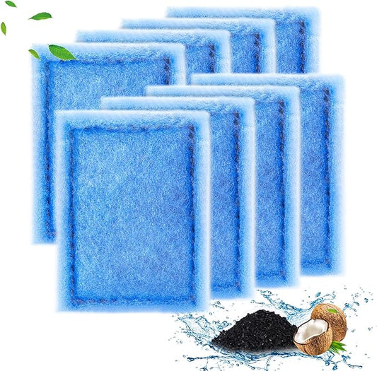 Umlecoa 8/16/32 Pack Rite-Size B Filter Cartridges Compatible with MarineLand Penguin PRO Power Filters 100/125/175 & Original Penguin Power Filter 150 - Rite-Size B Replacement Filter Cartridges