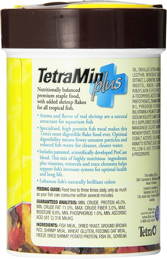 TetraMin Plus Tropical Flakes, Cleaner and Clearer Water Formula, 1-Ounce (Pack of 2)