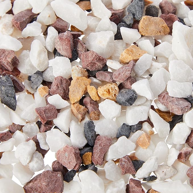 Pettex Roman Gravel Aquatic Roman Gravel, 2 Kg, Natural Mixed Gems