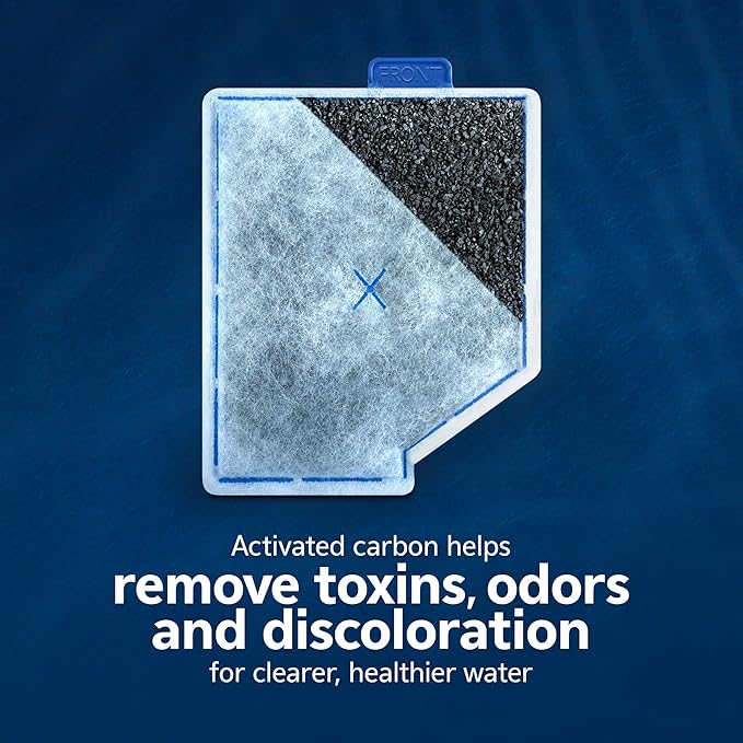 Aqueon PRO Replacement Filter Cartridges, NoDrip Design, for Freshwater and Saltwater Aquariums, Large, 3 Pack