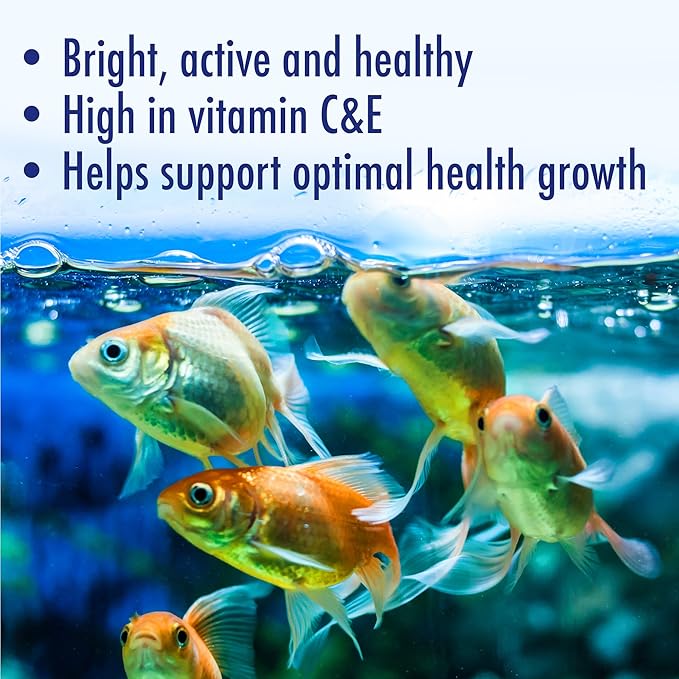 AQUARIAN Complete Nutrition Goldfish Food Flakes, 25g