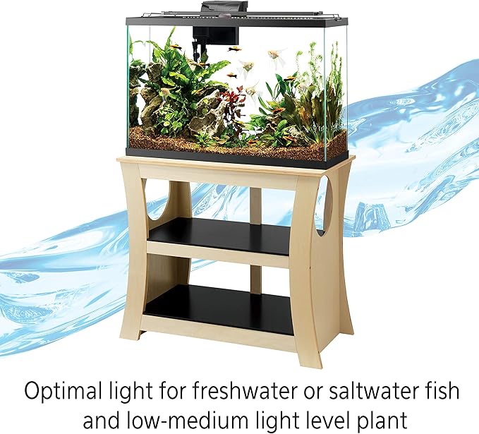 Aqueon LED OptiBright MAX Fish Tank Aquarium Light with Remote Control, 18-24 Inch