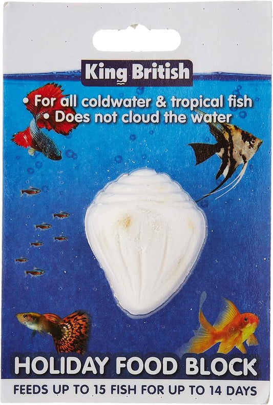 King British Holiday Fish Food Block (0.77lbs) (May Vary)