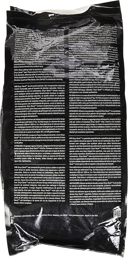 Onyx Sand, 7 kg / 15.4 lbs (Pack of 2)