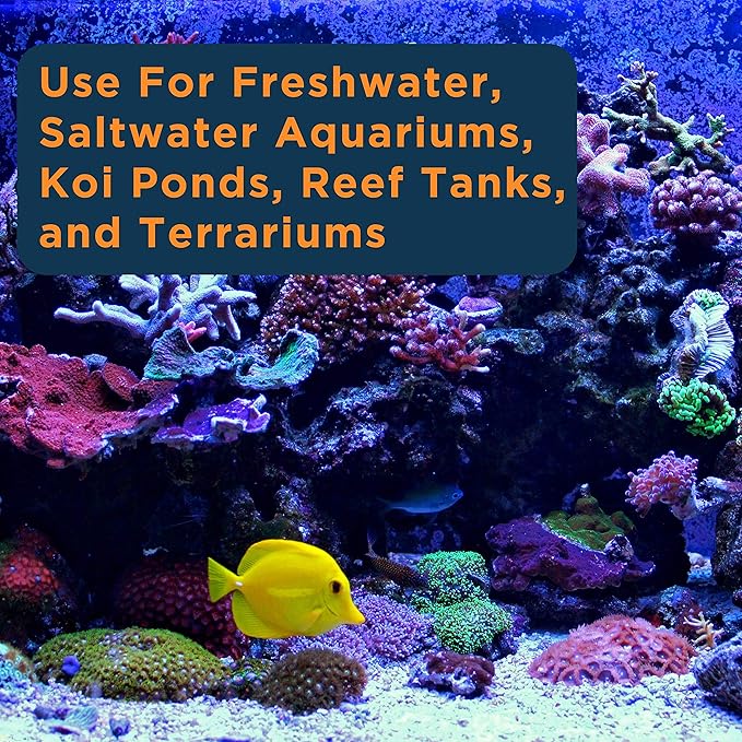 Master Pet Supply Premium Aquarium Filter Pad Roll, Cut to Fit 12" by 72", Micron Fiber Filtration Media for Freshwater, Saltwater Aquariums, Koi Ponds, Fish Tanks, Reefs - Clean Crystal Clear Water