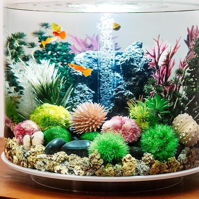 biOrb Coral Balls, Set of Three, Made with Durable, Non-Toxic Materials for Freshwater or Saltwater Aquariums