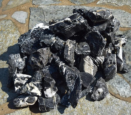 15lb Black Seiryu Stone