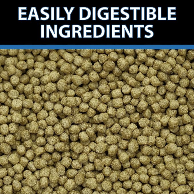 CrystalClear WheatGerm Fish Food—Protein-Rich Floating Pellets for Cold Freshwater Ponds, Ideal in Cooler Spring & Fall Seasons - 2.2 Pound Bucket