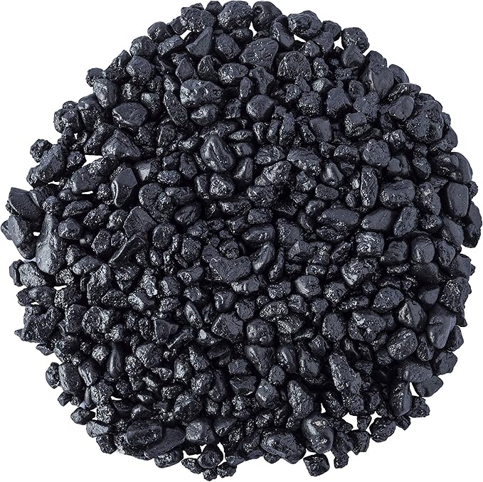 Glofish Aquarium Gravel, Solid Black, 5-Pound Bag