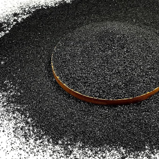 FANTIAN 5 lbs Black AquariumSilica Sand. Decorative Aquarium Gravel Substrate for Fish Tank, Plants Potted, Fire Pits, Candle, Vase Filler and Crafts