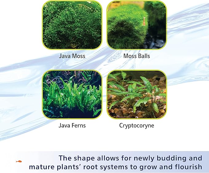 Aqueon Plant and Shrimp Aquarium Substrate, Aqua Soil for Fish Tanks, 5 Pounds, 4 Count