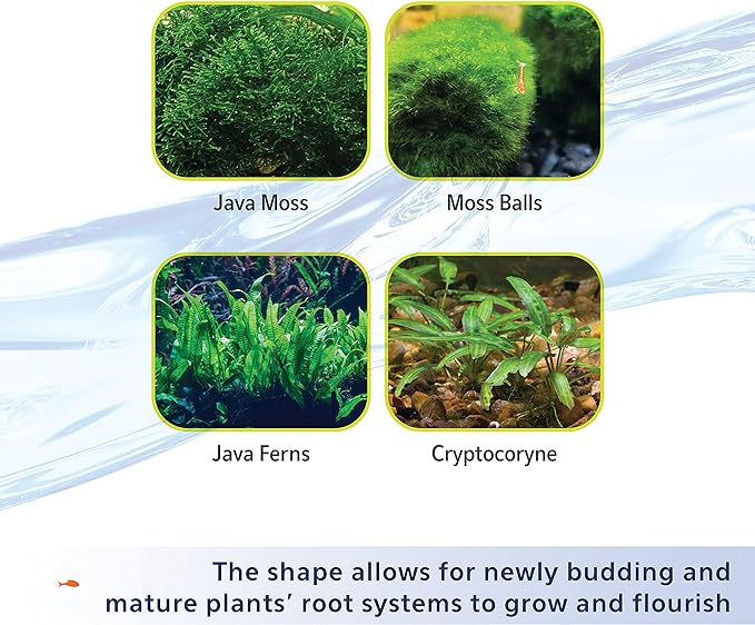 Aqueon Plant and Shrimp Aquarium Substrate, Aqua Soil for Fish Tanks, 5 Pounds, 3 Count