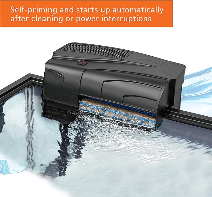 Aqueon QuietFlow 75 LED PRO Aquarium Fish Tank Power Filter For Up To 90 Gallon Aquariums