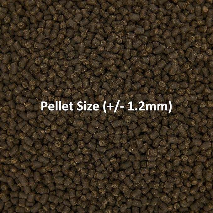 Ocean Nutrition Fish Food Cichlid Pellets, High Protein (40%) Soft Moist Sinking Pellets for Omnivorous Predatory Fish - Enhances Color & Growth, 7 oz (200g), Small Pellet