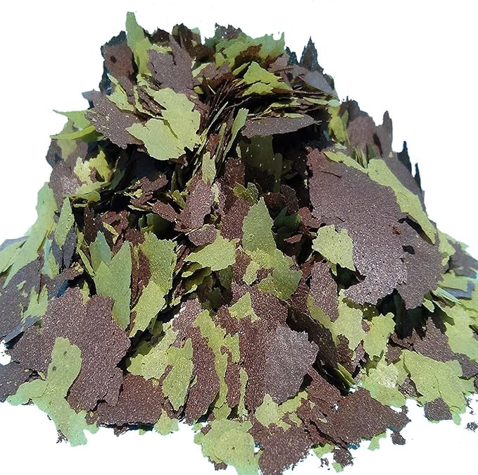 Flakes - 45% California Blackworm & Vegetable Flake Mix for Discus, Cichlids, Tetras, Guppies, Live Bearers, Pond Fish, All Community Tropical Fish Premium AF Flakes - 1-lb