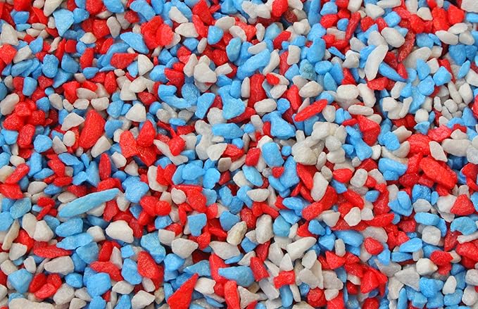 Pettex Roman Gravel Aquatic Roman Gravel, 2 Kg, Tri-Colour Blend