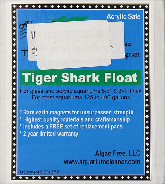 AlgaeFree Tigershark Plus Floating Aquarium Cleaner Magnet