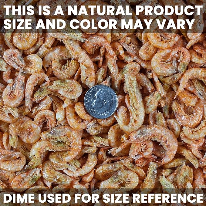 San Francisco Bay Brand Freeze Dried Krill Fish Food - All-Natural, Sustainably Harvested, High Protein Dried Shrimp for Freshwater and Saltwater Carnivores, Koi, Cichlids, Turtles - 1.27 oz (36g)