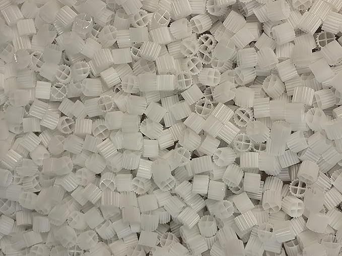 Filter Moving Bed Biofilm Reactor (MBBR) for Aquaponics,Aquaculture,Hydroponics - Ponds - Aquariums by Wholesale Koi Farm,(6 Gallons,Weight 6 lbs)