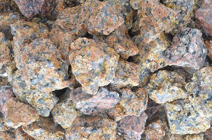 Fantasia Materials: 18 lbs Orange Terraluminite Rough Stones from India