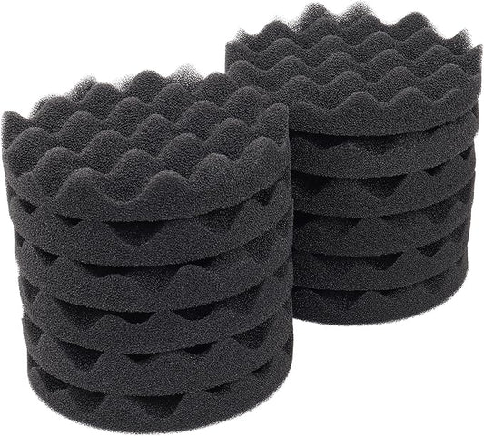 Bio-Foam Filter Pads Non But Suitable Fit Fit for Fluval FX5 / FX6 Filters(Pack of 12)