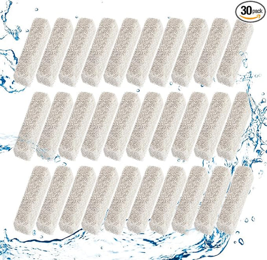 30 Count Ammonia Reducer Filter Pads for Aqueon - Replacement Filter Cartridges Small for Aqueon QuietFlow LED PRO Model 10