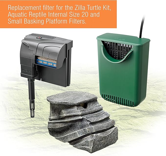 Zilla Replacement Filter Cartridges Medium, 3 Count (Pack of 2)