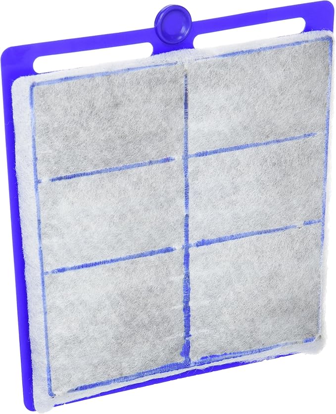 Penn-Plax Cascade 300 GPH Hang On Filter Replacement Media, 1 Pack - Dual-Sided Aquarium Filter Cartridge with Activated Carbon & Poly-Fiber Floss for CPF5 -Fresh & Saltwater - Blue & Black, ‎10x3x7in