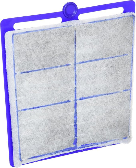 Penn-Plax Cascade 300 GPH Hang On Filter Replacement Media, 1 Pack - Dual-Sided Aquarium Filter Cartridge with Activated Carbon & Poly-Fiber Floss for CPF5 -Fresh & Saltwater - Blue & Black, ‎10x3x7in