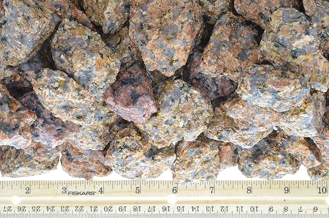 Fantasia Materials: 5 lbs Orange Terraluminite Rough Stones from India