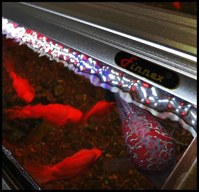 Finnex Planted+ 2.0 Aquarium LED Light, 660nm Plant Light, Moonlights
