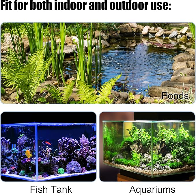 VOCOSTE 30 Pcs Water Pipe Air Tube Hose Aquarium Fish Tank Suction Cup Holder, Rubber, Black, 0.8inches Dia