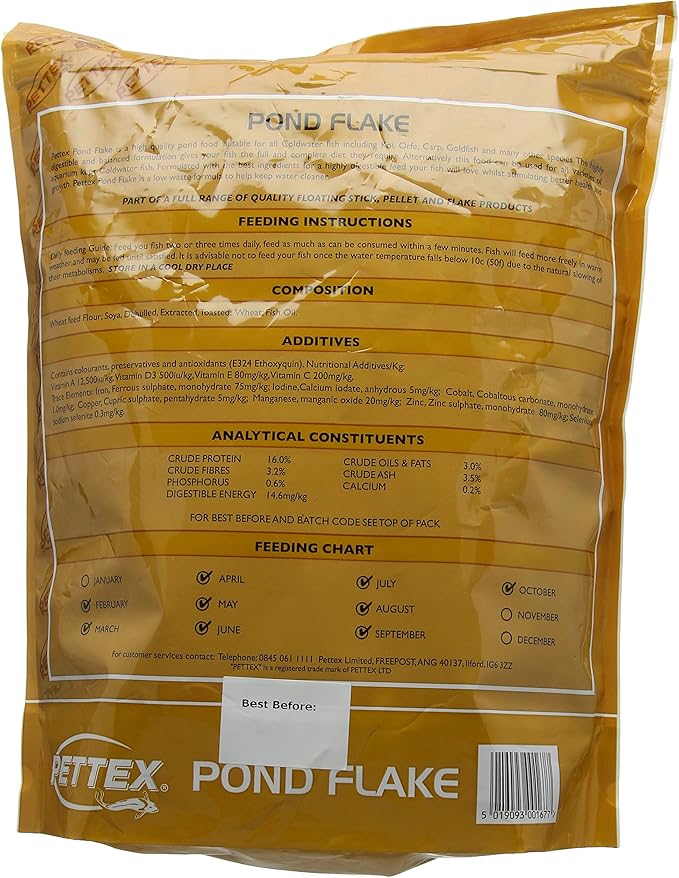 Pettex Limited 4 Ltr Pettex Premium Pond Flake