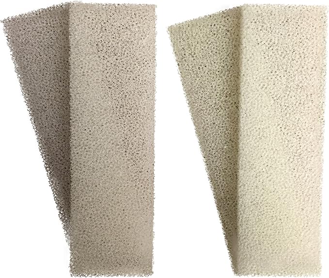 Finest-Filters 4 x Compatible Foam Filter Pads to fit Fluval U3 Range of Internal Filters