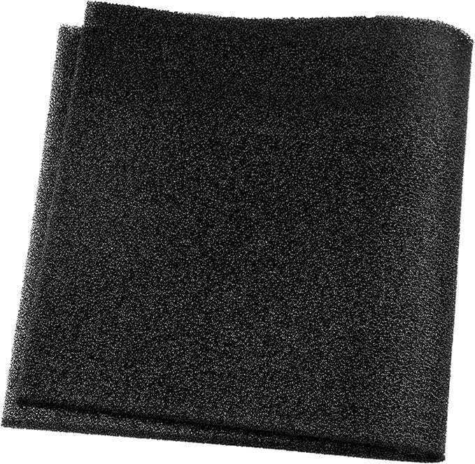 Air Filter Foam Sheet Material, 24" x 12" x 3/8" 40 PPI Filter Foam Sheet, Reusable Air Filter for Cutting and Fitting Purifier, Aquarium, Fish Tank, Air Conditioner